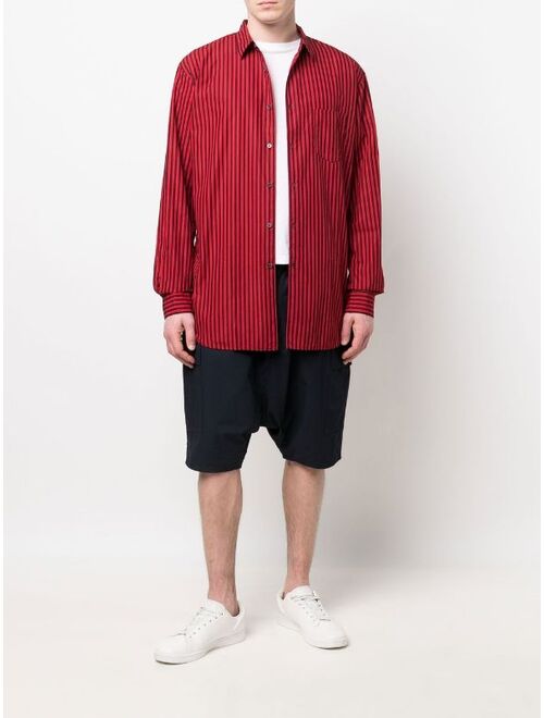 Comme Des Garçons Shirt striped long-sleeve shirt