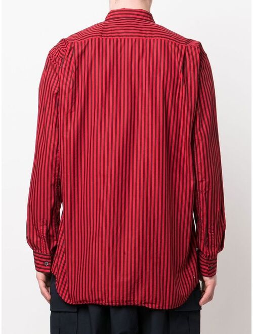 Comme Des Garçons Shirt striped long-sleeve shirt