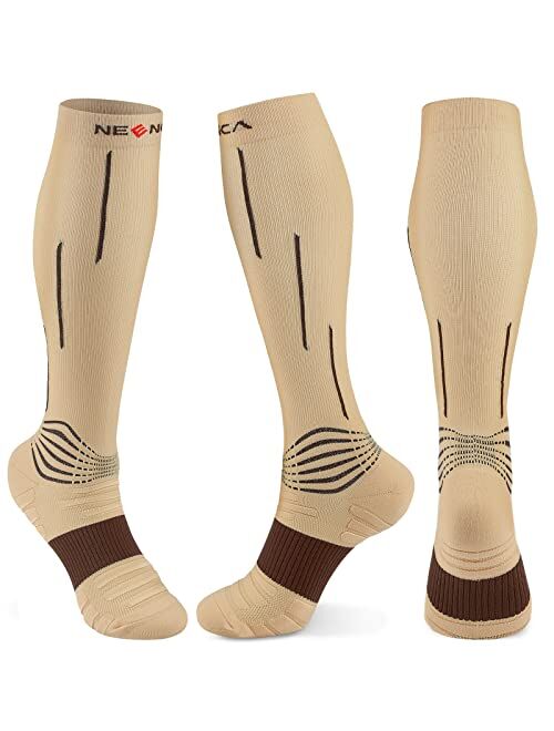 NEENCA Compression Socks, Medical Athletic Calf Socks for Injury Recovery & Pain Relief, Sports Protection—1 Pair, 20-30 mmhg