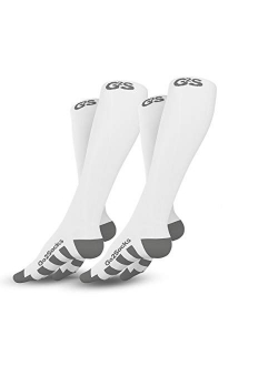 Go2Socks Compression Socks for Men Women Nurses Runners 20-30mmHg Medical Stocking Athletic