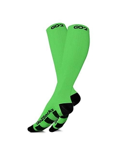 Go2Socks Compression Socks for Men Women Nurses Runners 20-30mmHg Medical Stocking Athletic