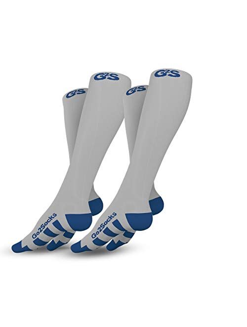 Go2Socks Compression Socks for Men Women Nurses Runners 20-30mmHg Medical Stocking Athletic