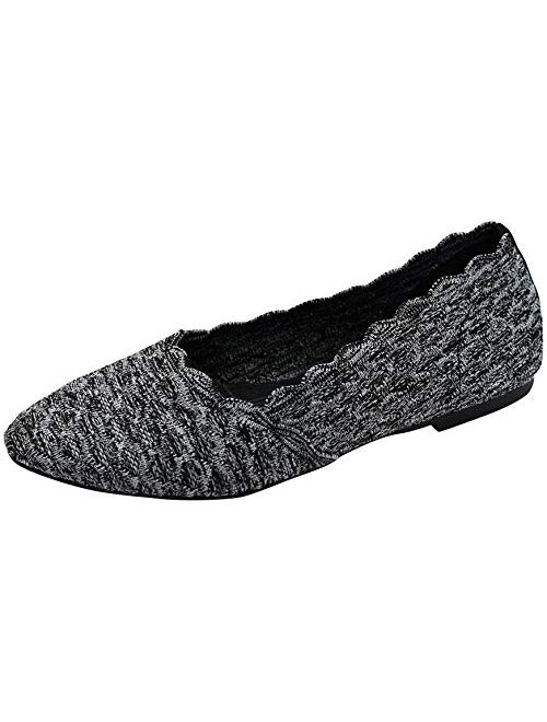 Skechers Women's, Cleo - Honeycomb Flat