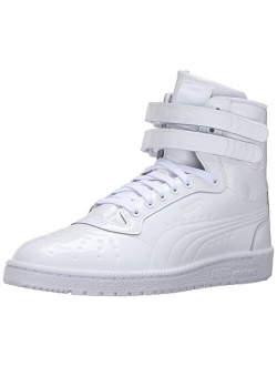 Women's Espera Pearlized High Top Sneaker, White/Angel Blue, 8 B