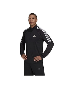 Men's Aeroready Sereno Cut 3-Stripes Slim 1/4-zip Training Top