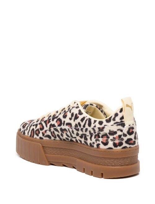 PUMA Mayze Leopard Animal Print sneakers