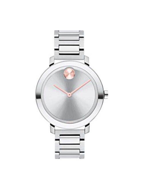 Movado Bold Evolution Women's Quartz Stainless Steel Case and Bracelet (Model: 3600647)