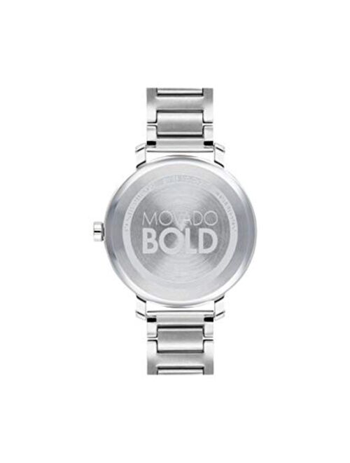 Movado Bold Evolution Women's Quartz Stainless Steel Case and Bracelet (Model: 3600647)