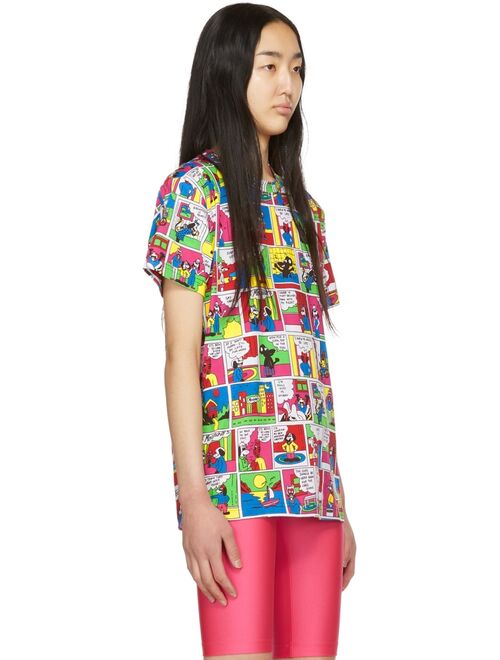 Moschino Multicolor Organic Cotton T-Shirt