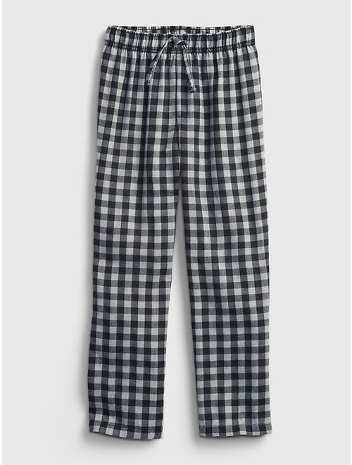 GAP Kids 100% Recycled Flannel PJ Pants