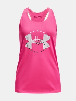 Girls' UA Tech™ Big Logo Tank