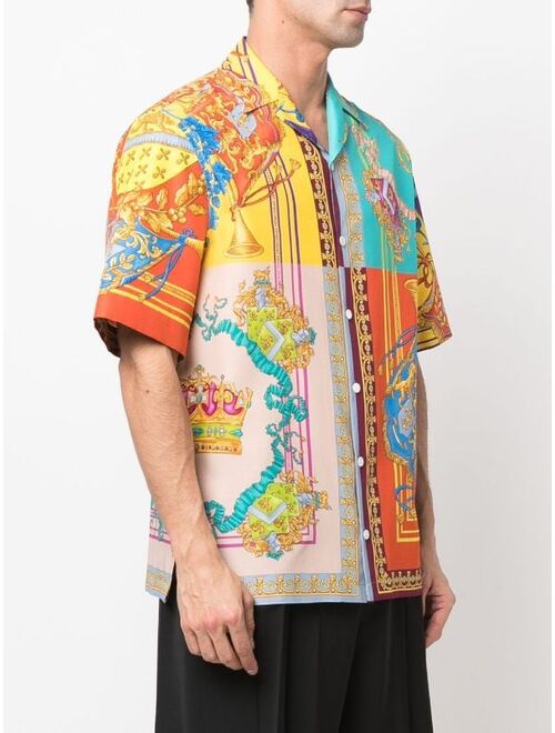 Versace baroque-print shirt