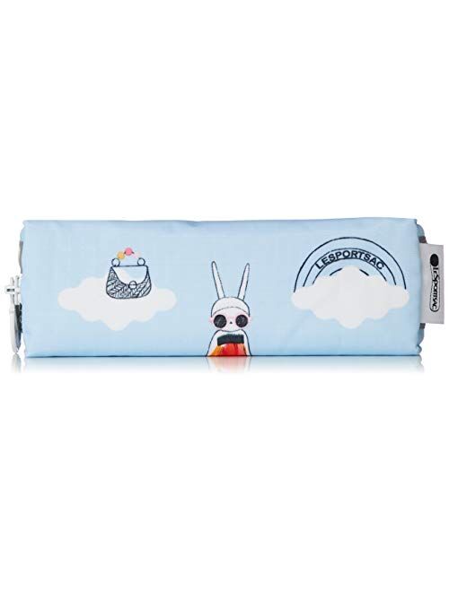 LeSportsac Fifi Lapin xxx, Day Dreaming Rectangular Cosmetic Bag, Style 7520/Color G620, Bunny Rabbit Zipper Pull & White Zipper