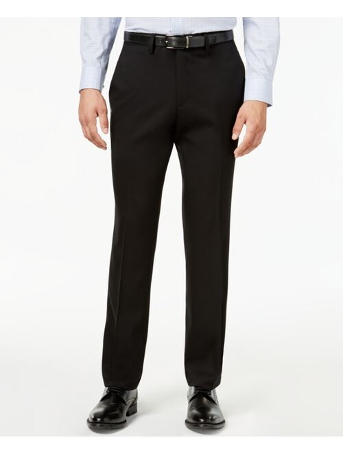 Kenneth Cole Reaction Men's Slim-Fit Stretch Gabardine Dress Pants