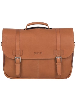 Colombian Leather Flapover 15.6 Laptop Bag