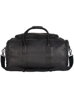 Colombian Leather 20" Single Compartment Top Load Travel Duffel Bag