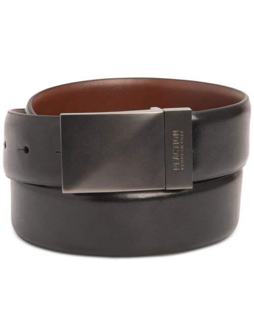 Kenneth Cole Reaction Men's Stretch Reversible Plaque Belt