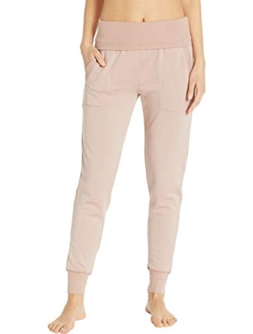 Beyond Yoga Fleece Fold-Over Sweatpants