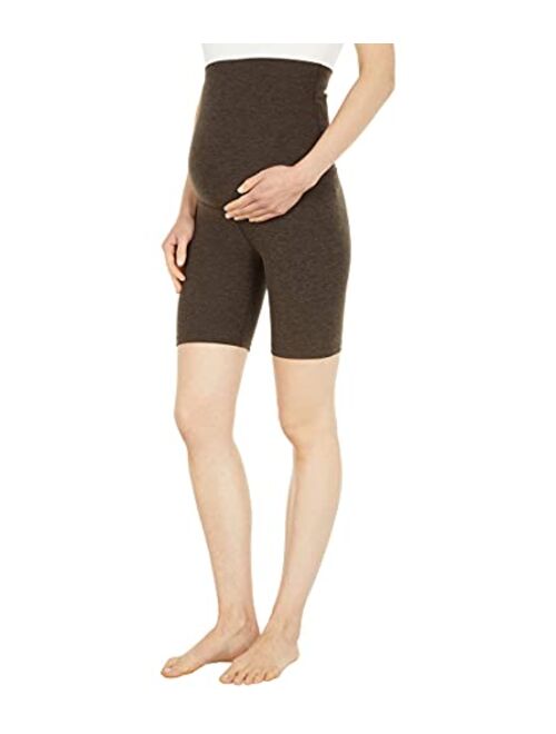 Beyond Yoga Maternity Spacedye Empire Waisted Biker Shorts