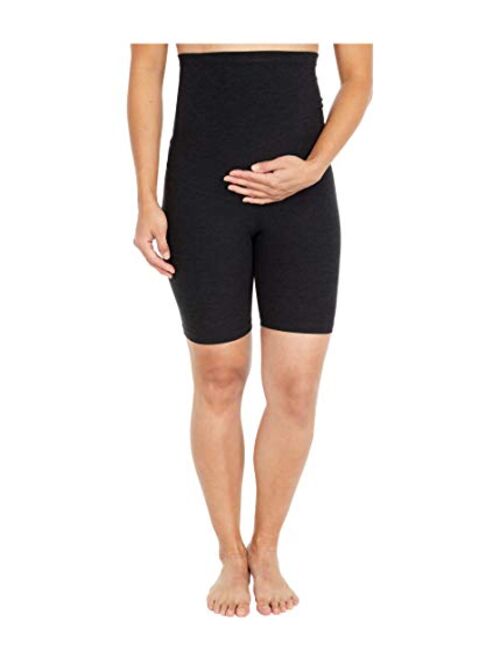 Beyond Yoga Maternity Spacedye Empire Waisted Biker Shorts