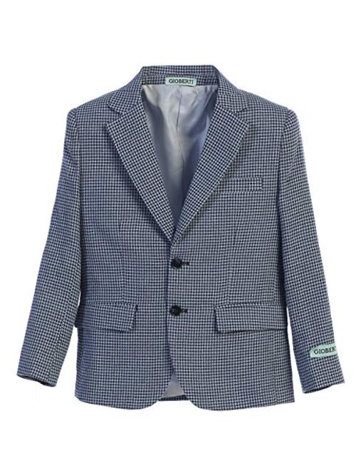 Gioberti Kids and Boys Houndstooth Blazer Jacket