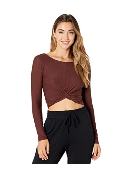 Beyond Yoga Featherweight Twist of Fate Pullover