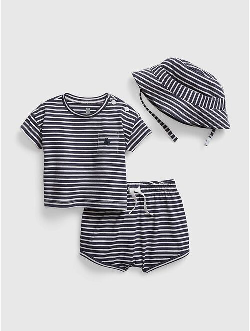 GAP Baby 3-Piece Stripe Outfit Set