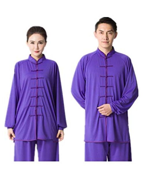 Bjsfxdkjyxgs Tai Chi Uniform Cotton Silk Stretch Tai chi Suit Traditional Tai Chi Exercise