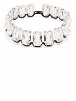 Harmonia oversized floating crystal choker