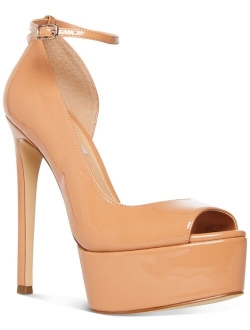 Women's Affair Ankle-Strap Platform Pumps