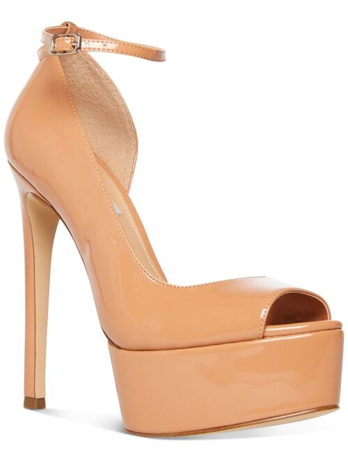 Steve Madden Women's Affair Ankle-Strap Platform Pumps