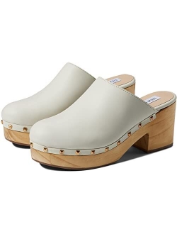 Women's Brooklyn Wooden Platform Clogs