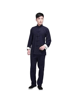 ZooBoo Kung Fu Uniform Clothing - Chinese Traditional Martial Arts Wing Chun Tai Chi Training Cloths