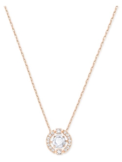 Floating Crystal Pendant Necklace