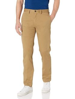 Men's Chino Flat-Front Slim-Fit Casual Pant