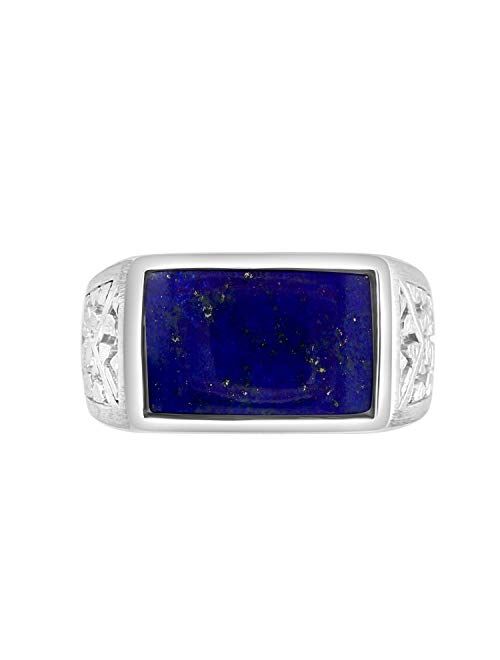 Effy 925 Sterling Silver Lapis Lazuli Ring, 3.95 TCW IRS0H895L1