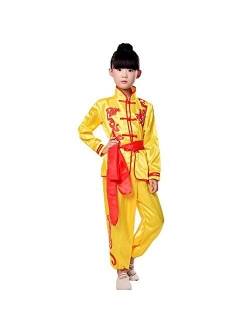 ZooBoo Martial Arts Uniform Kung Fu Training Clothes with Belt - Synthetic Silk