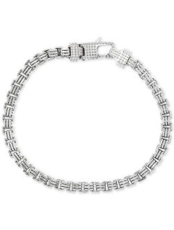 Collection EFFY Men's Box Link Chain Bracelet in Sterling Silver