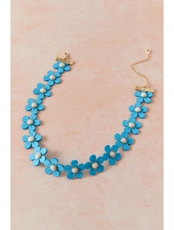 Ani Pearl Flower Choker