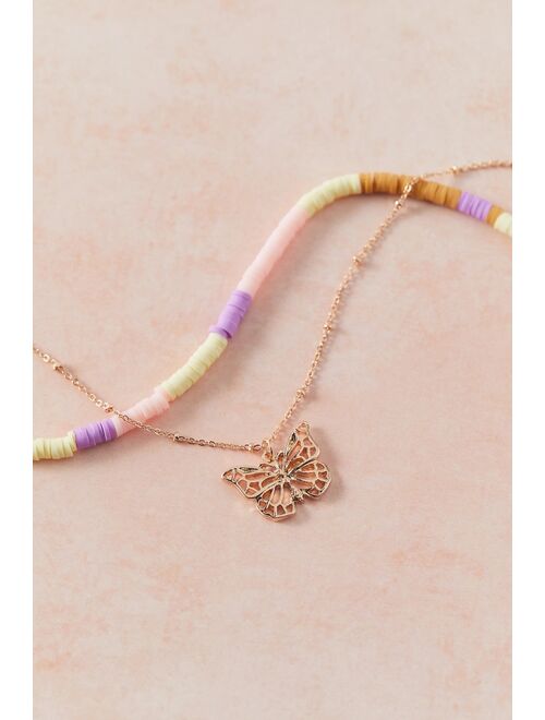 Urban Outfitters Malibu Layer Necklace Set