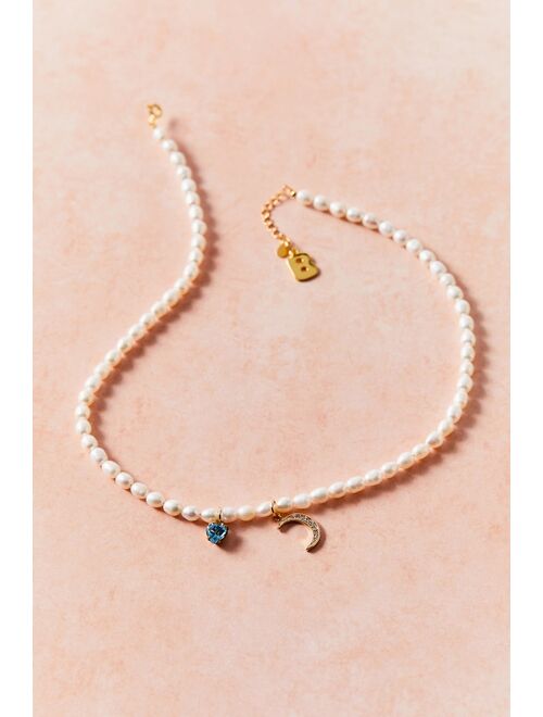 BONBONWHIMS UO Exclusive Pearl Charm Necklace