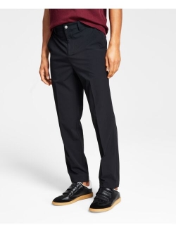 Men's Slim Fit Tech Solid Performance Dress Pants