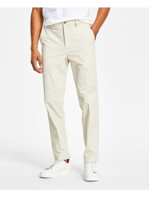 Calvin Klein Men's Slim Fit Tech Solid Performance Dress Pants