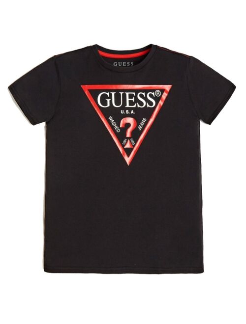 GUESS Big Boys Short Sleeve Classic Logo T-shirt