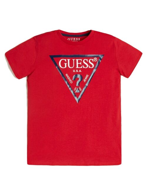 GUESS Big Boys Short Sleeve Classic Logo T-shirt