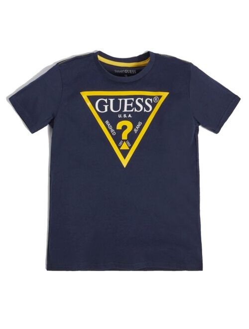 GUESS Big Boys Short Sleeve Classic Logo T-shirt