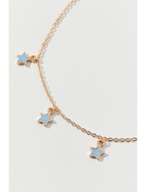 Urban Outfitters Enamel Icon Charm Necklace