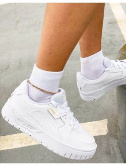 Cali Dream sneakers in triple white