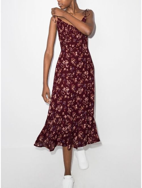 Reformation Embry floral-print midi dress