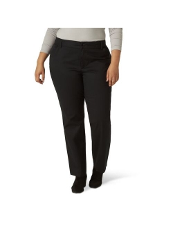 Plus Size Lee Wrinkle-Free Pants